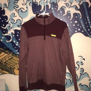Maroon Half Zip